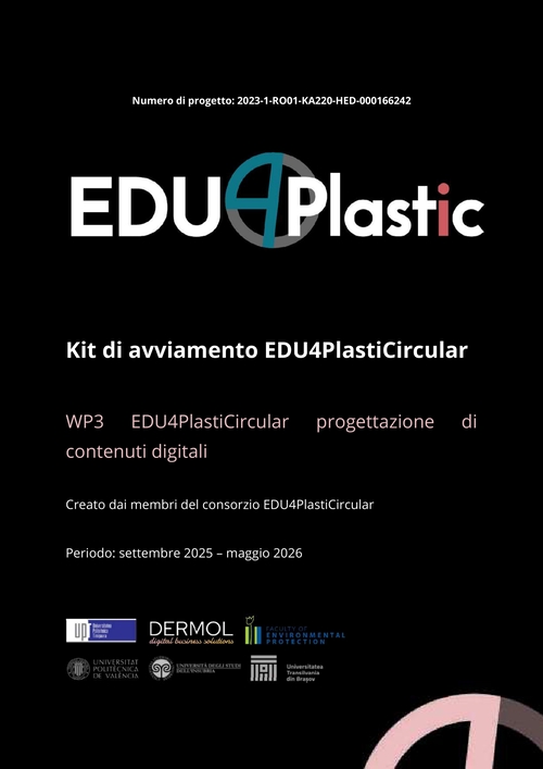 EDU4Plastic project Starter kit for educators ITA