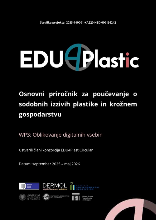 EDU4Plastic project Starter kit for educators SLO